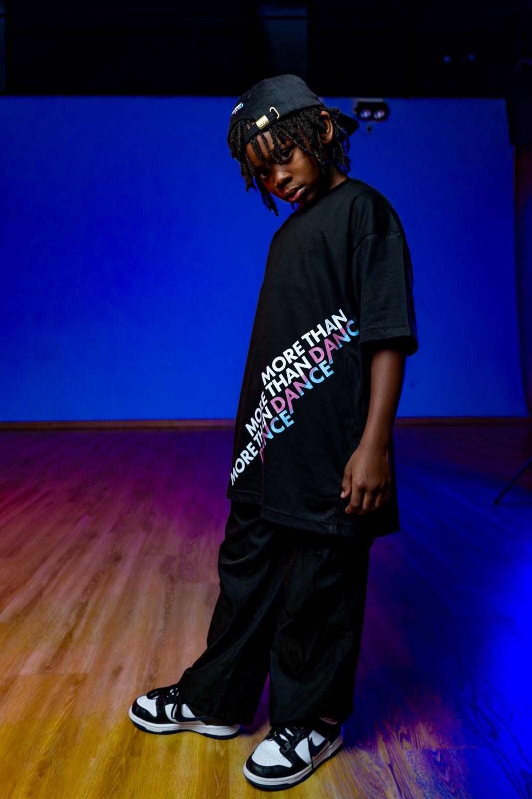 MTD Diagonal Print Oversized T-shirt
